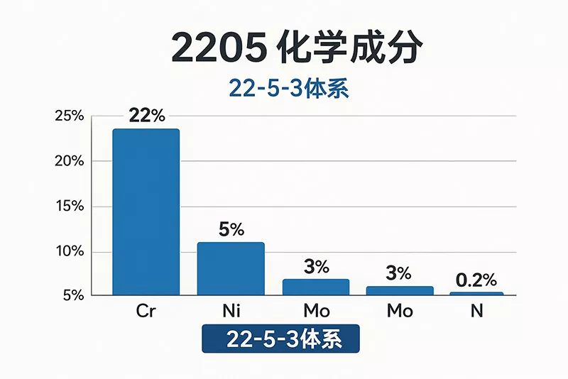 2205 化学成分可视化图表