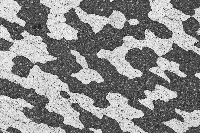 2205金相组织显微图（双相组织）