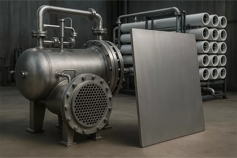 2205钢板实物和工程应用