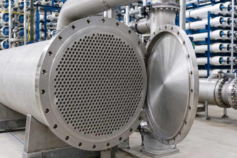 2205双相钢换热器管板用于海水淡化装置换热器