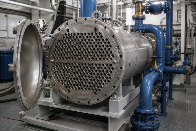 2205双相钢换热器管板用于海水冷却器